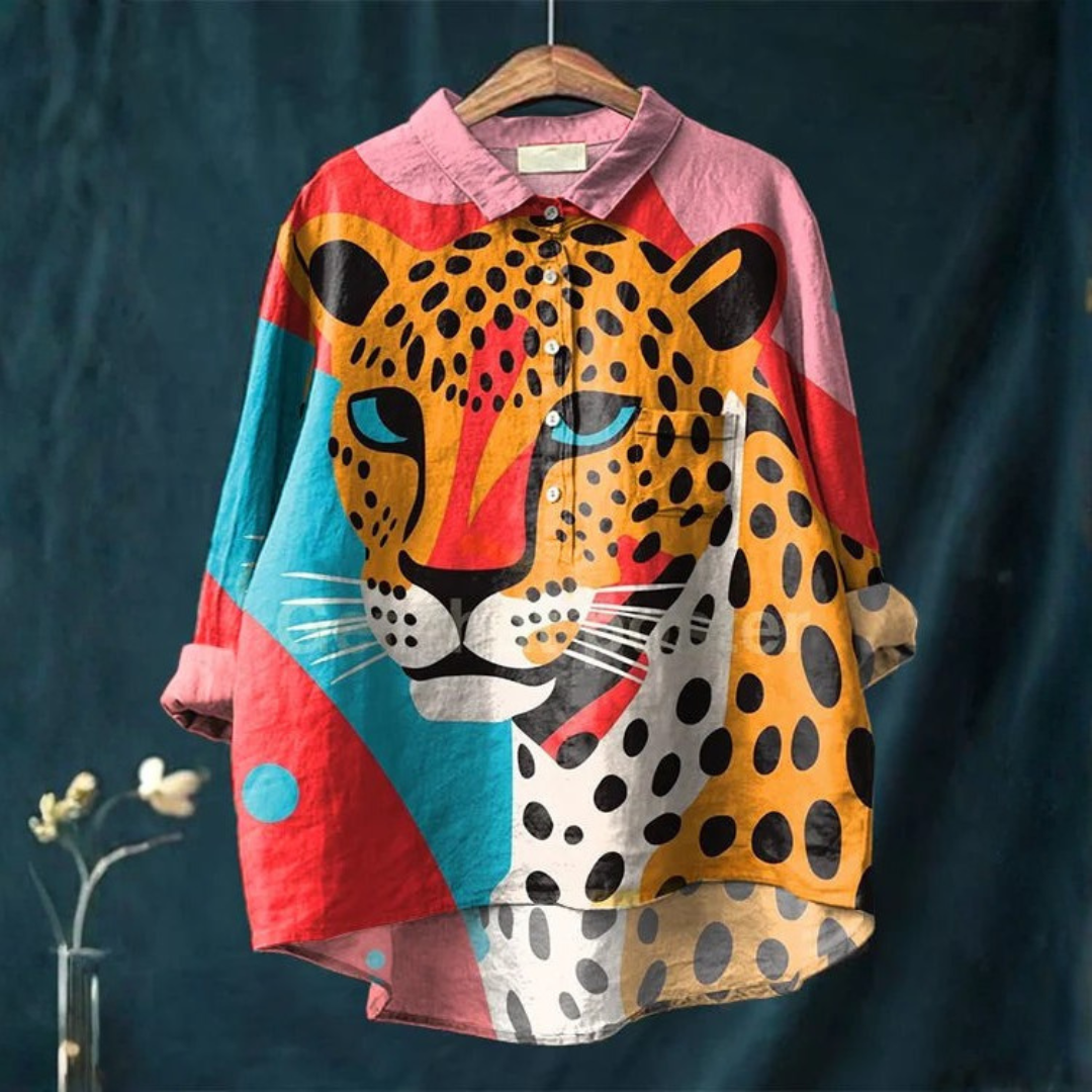 Simba™ - Chemise artistique léopard
